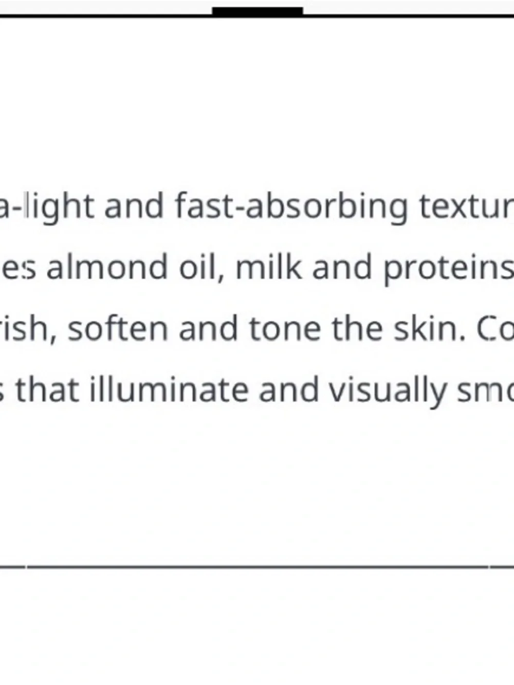 L'OCCITANE Almond Milk Veil Moisturizing Body Milk - White & Gold Accent